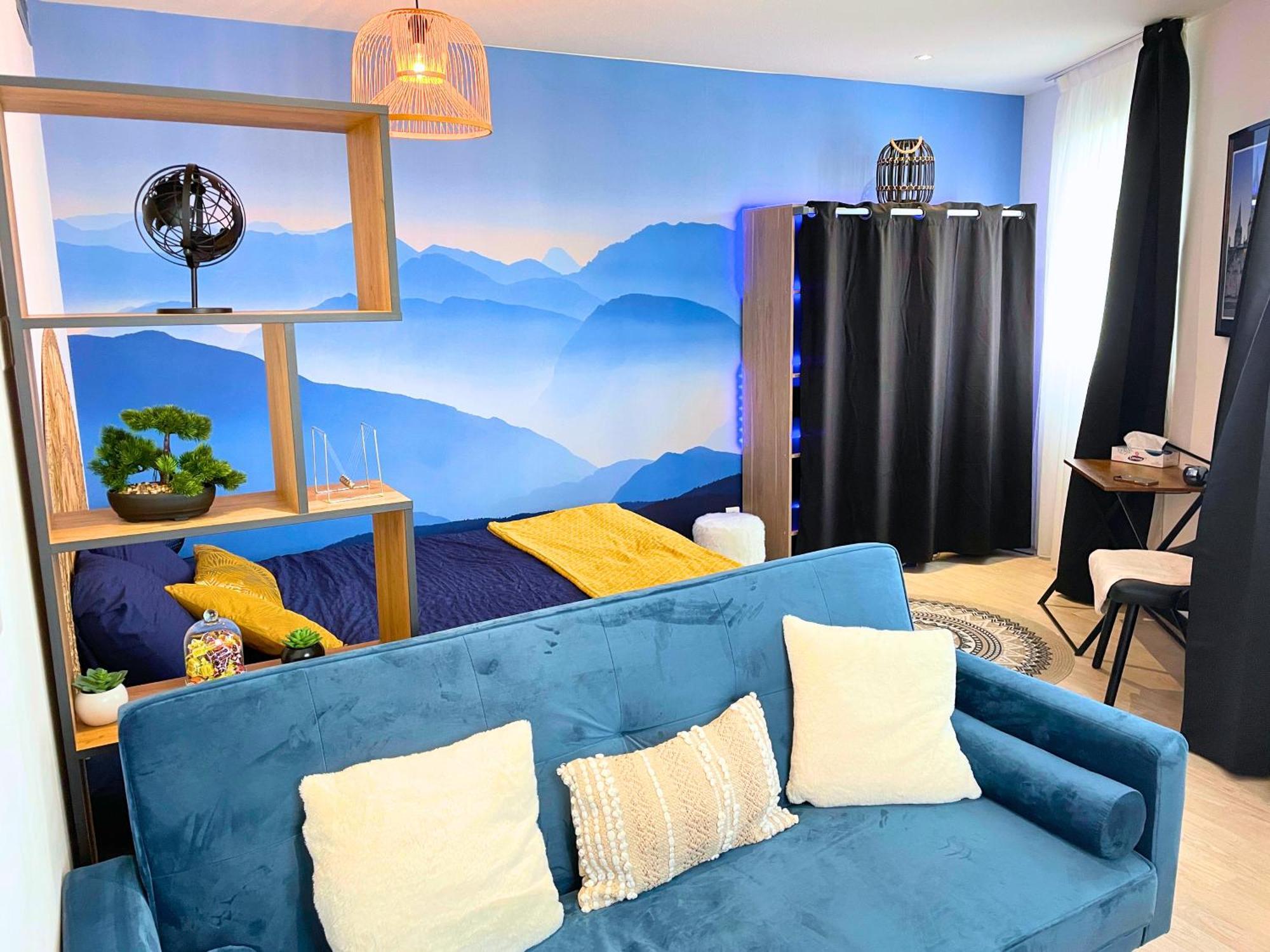 L'Ecrin Studio Equipe Avec Vue Panoramique Lourdes Esterno foto